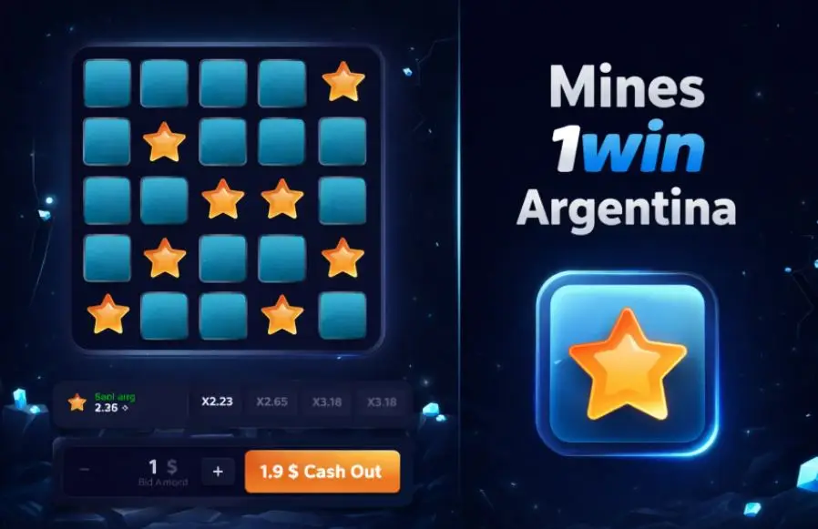 Reglas y Mecánica del Juego Mines de 1win Argentina