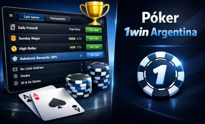 Formatos de Póker en 1win Argentina y Cómo Empezar